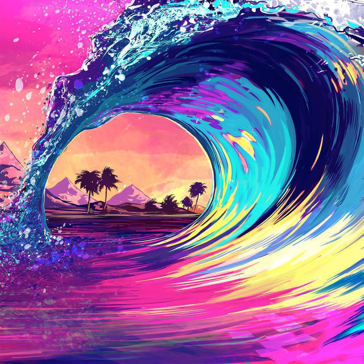 The Boxer Rebellion – Ocean by Ocean (Translucent Pink Vinyl) — record image 1