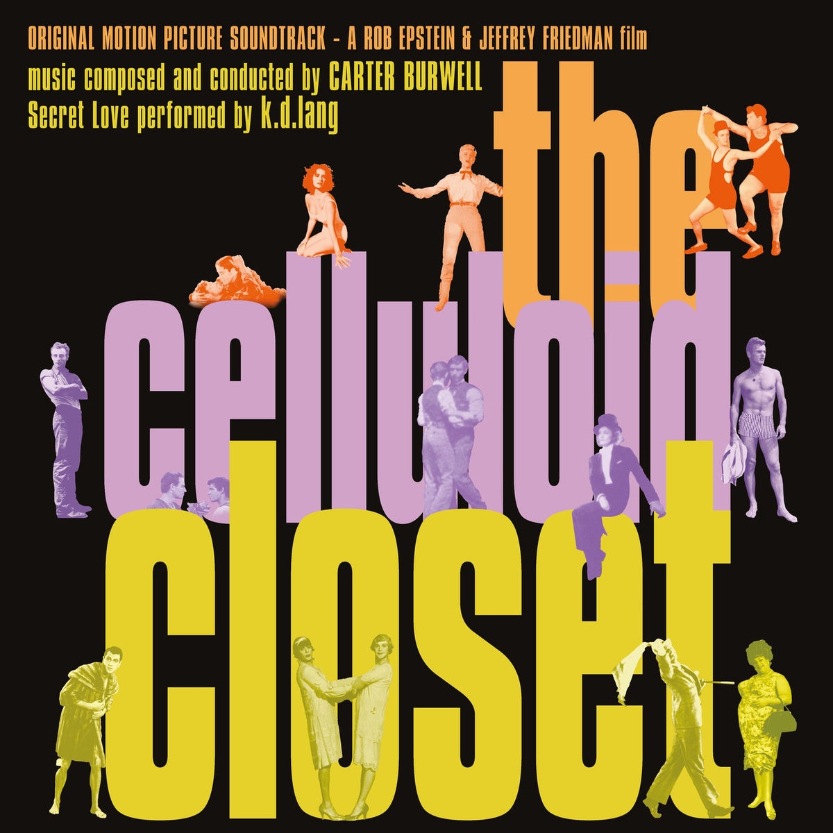 Carter Burwell – The Celluloid Closet vinyl record cover