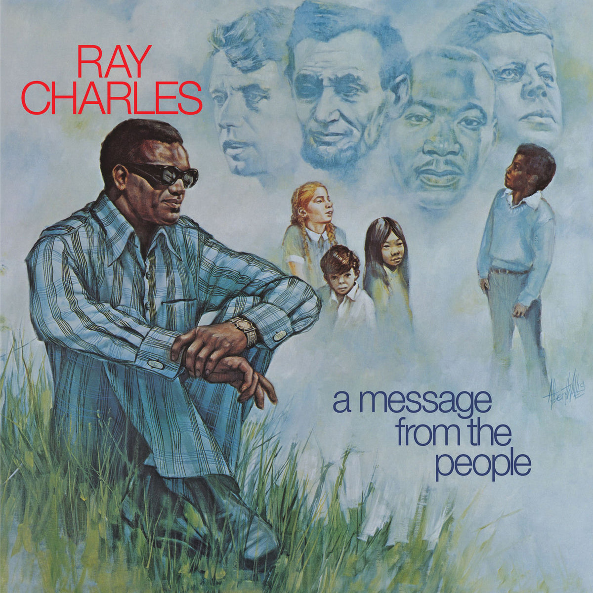 Ray Charles – A Message From The People vinyl cover