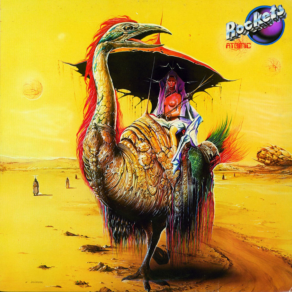 Rockets – Atomic vinyl record cover