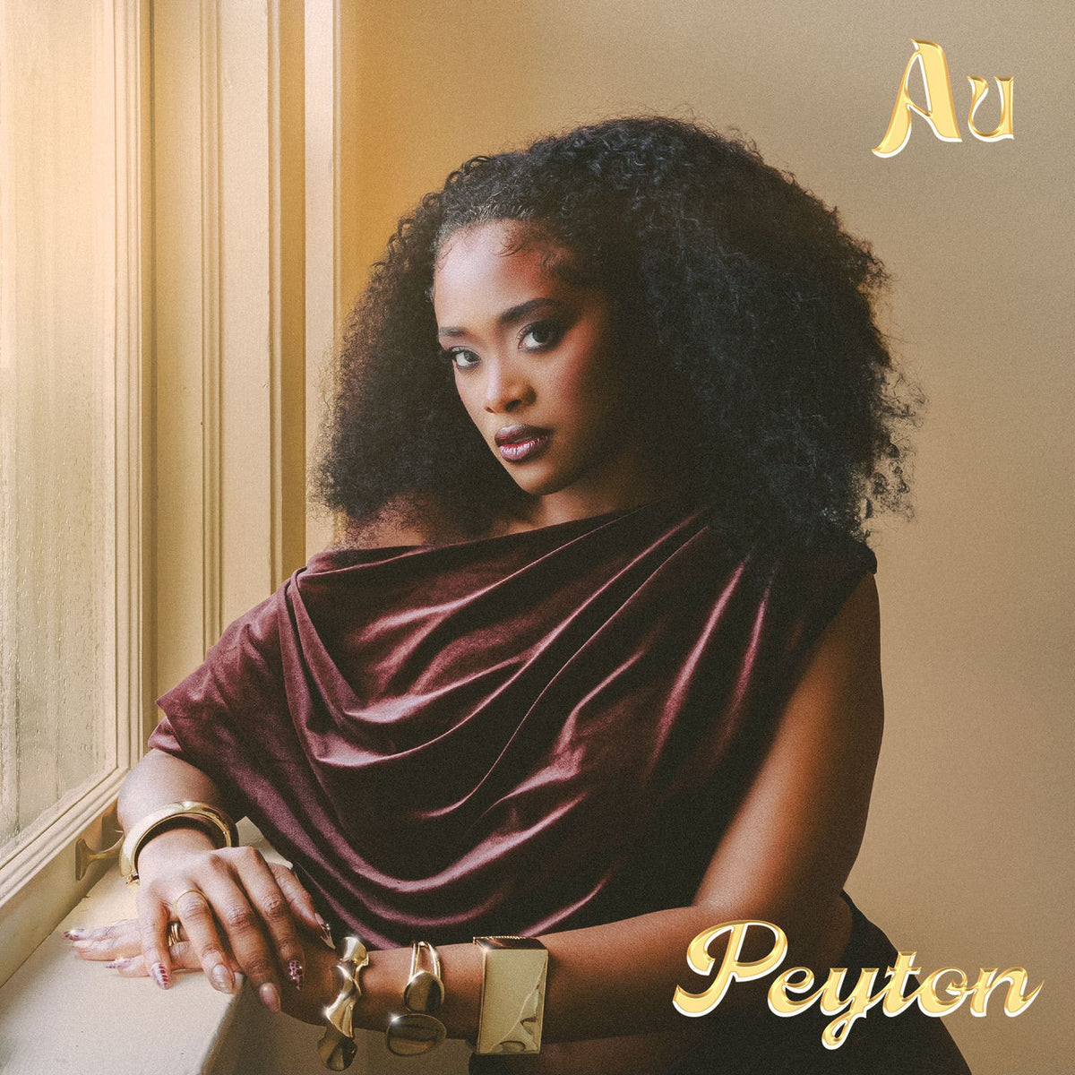 Peyton – AU (GOLD VINYL) vinyl record cover