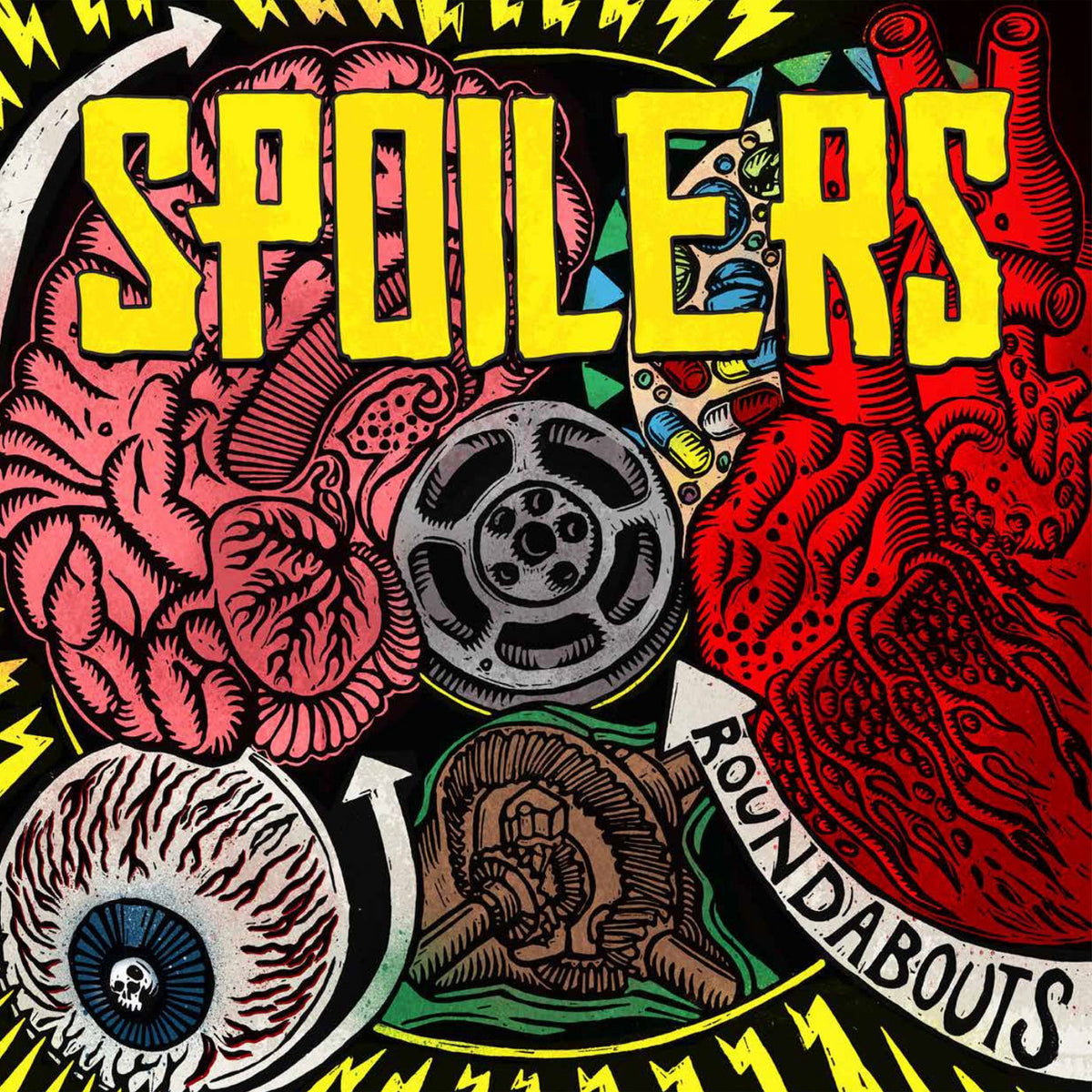 Spoilers – Roundabouts (YELLOW/BLACK VINYL) vinyl record cover