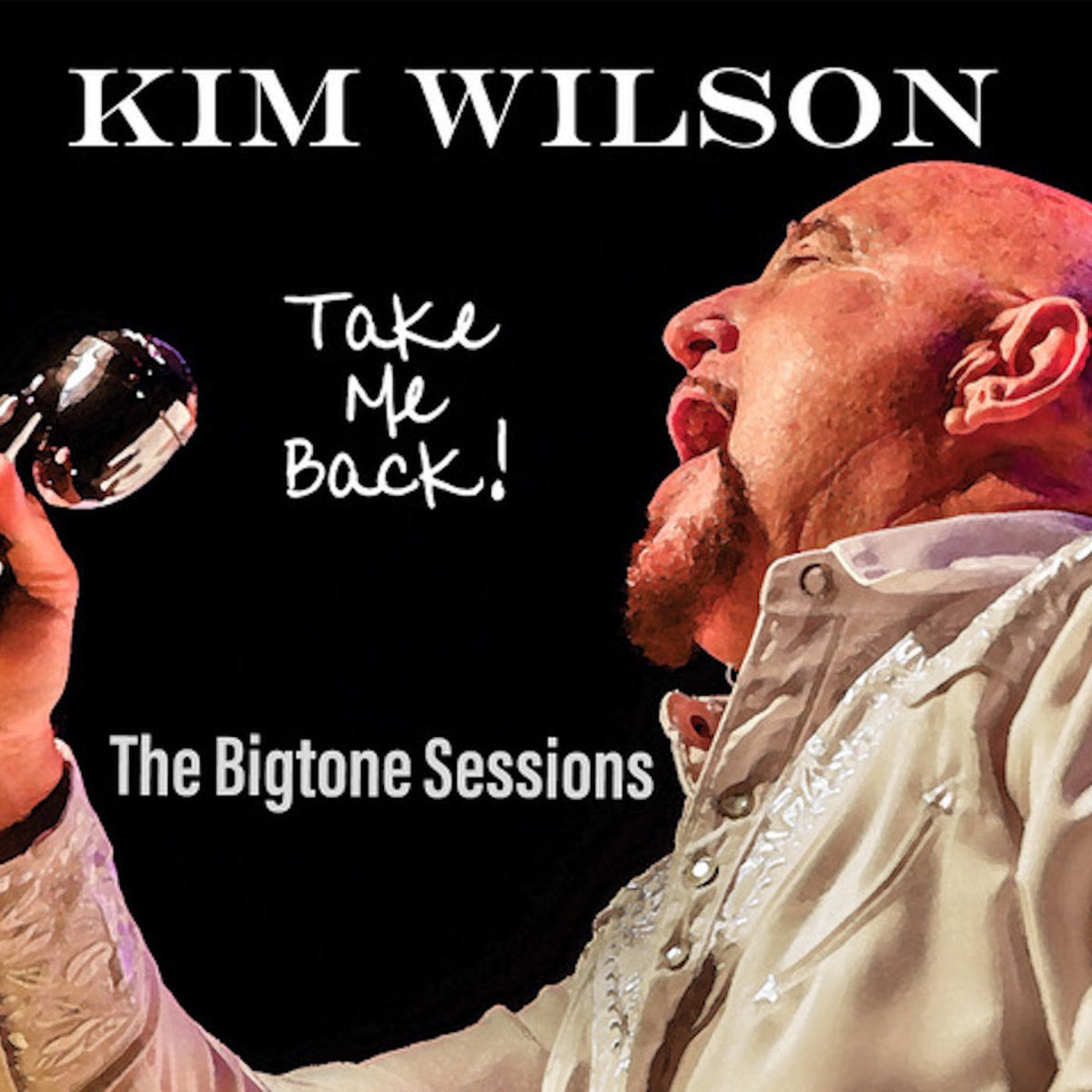 Kim Wilson – Take Me Back vinyl cover
