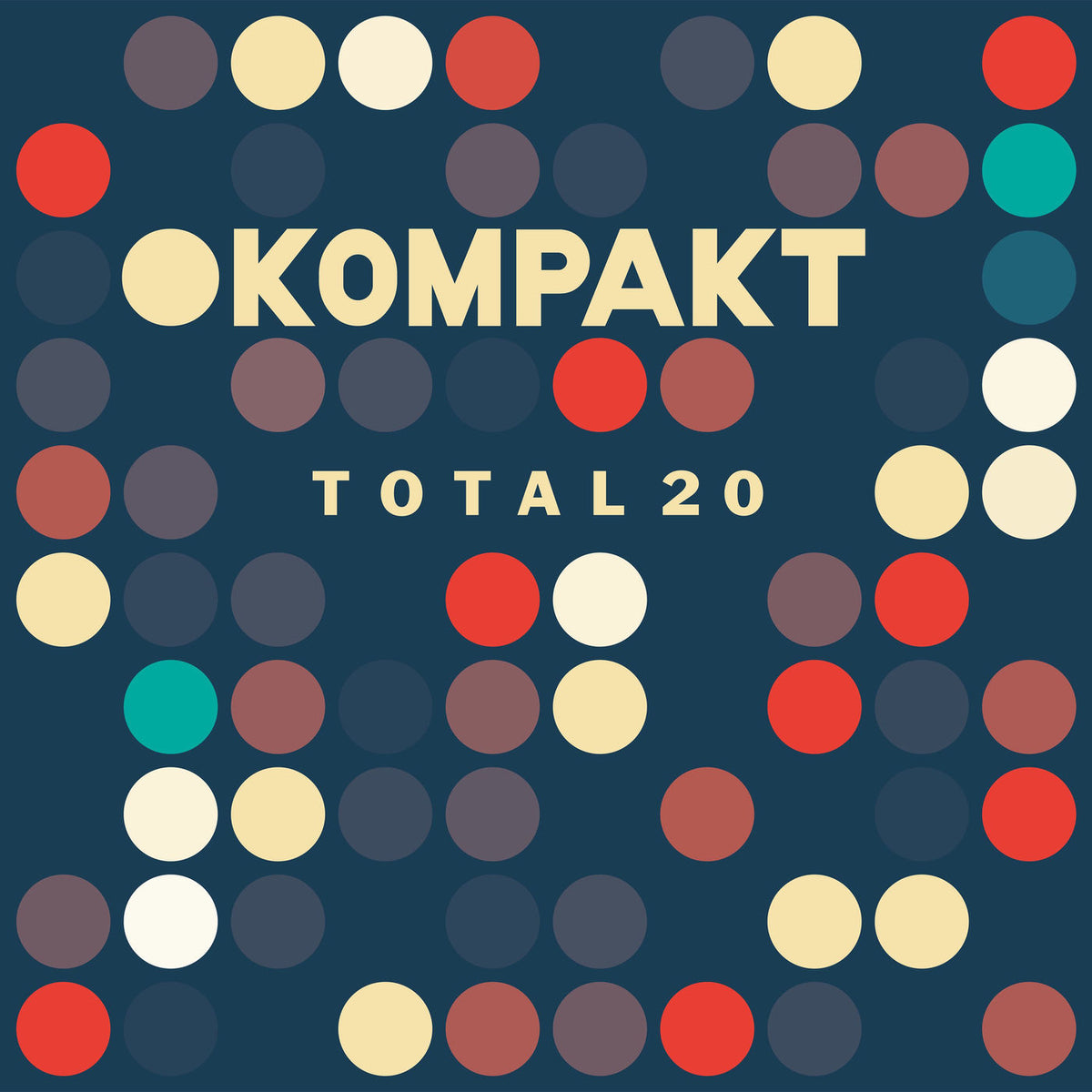 Various Artists – Kompakt Total 20 vinyl record cover