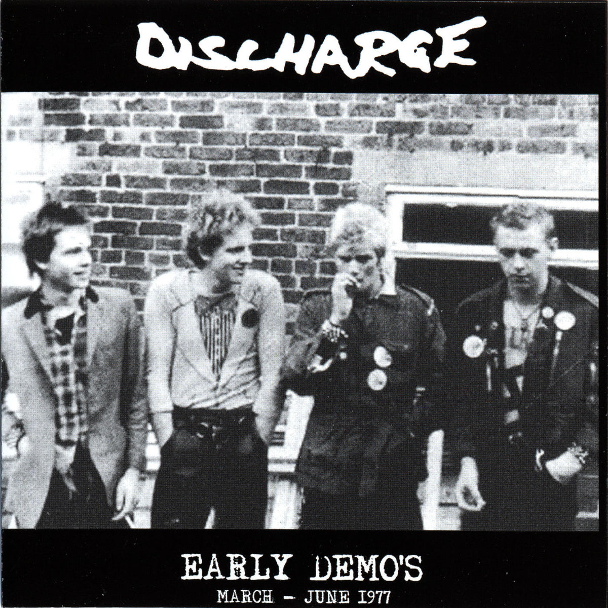 Discharge – Early Demos - March/June 1977 vinyl record cover