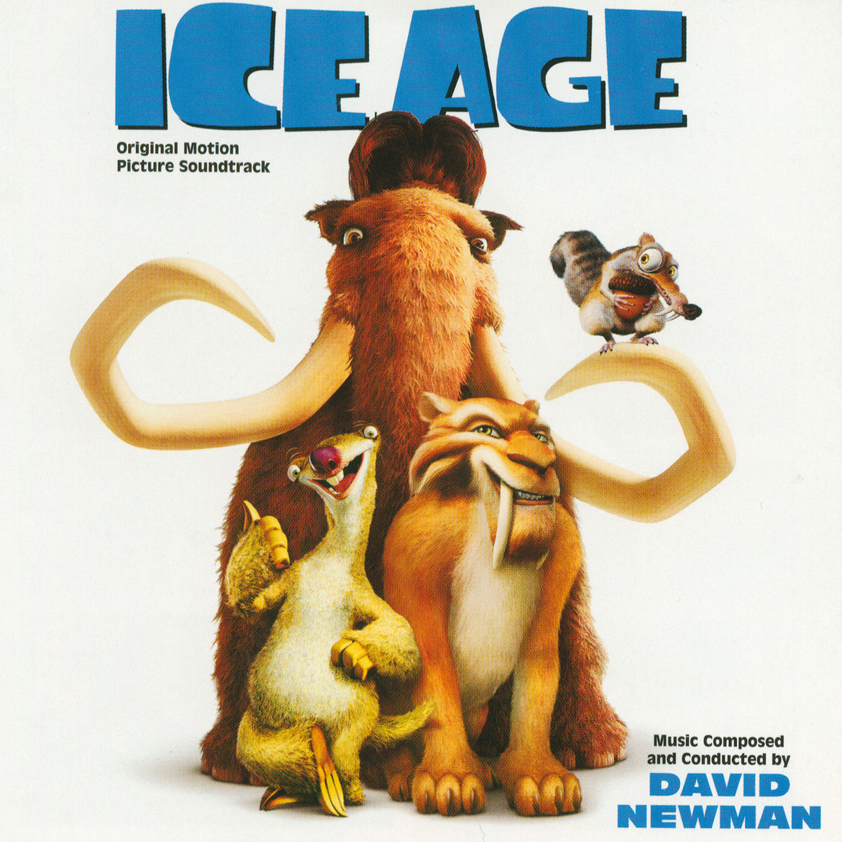 David Newman – Ice Age vinyl record cover