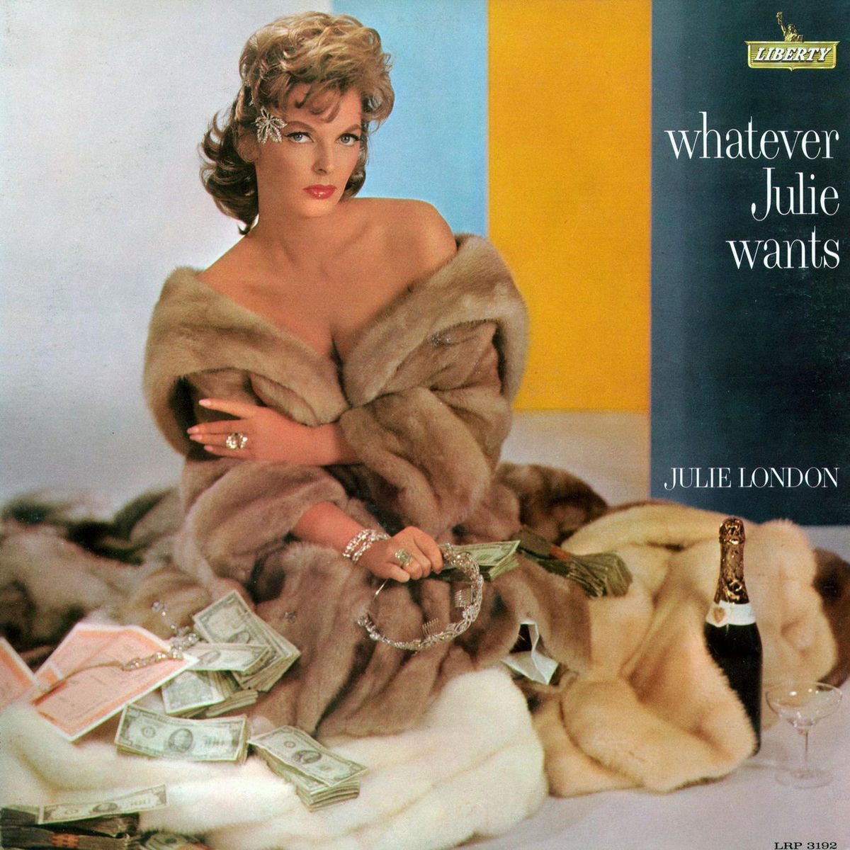 Julie London – Whatever Julie Wants vinyl record cover