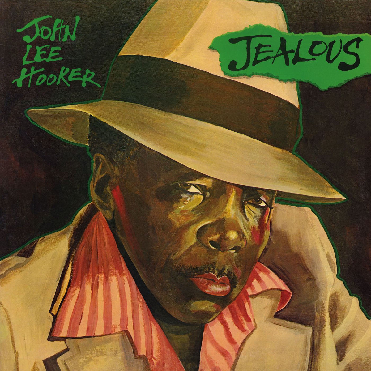 John Lee Hooker – Jealous (40th Anniversary Edition) vinyl record cover