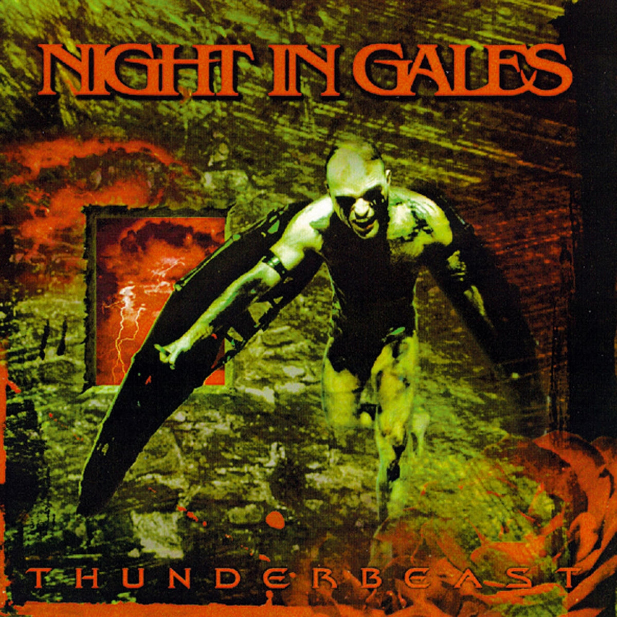 Night In Gales – Thunderbeast vinyl record cover
