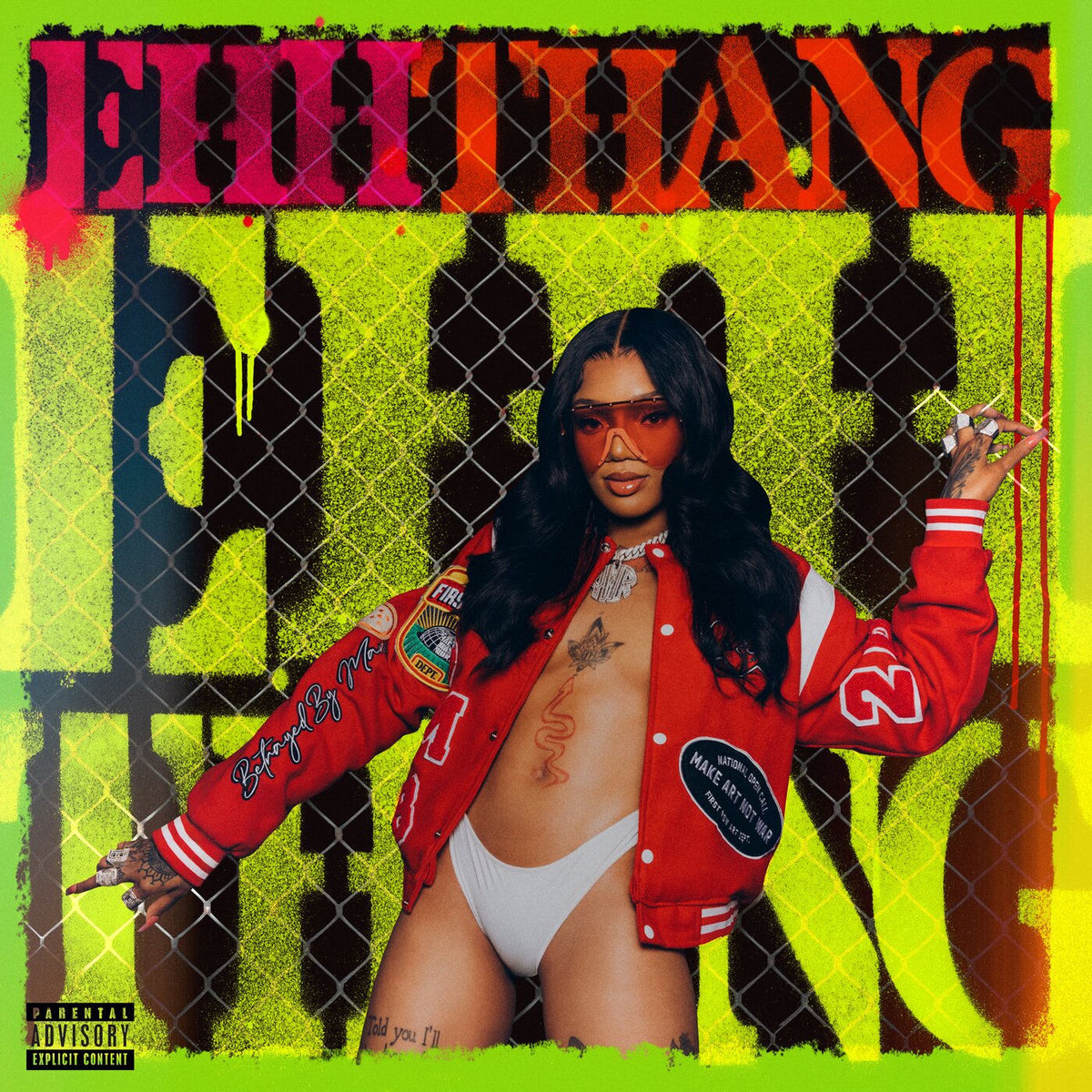 Glorilla – Ehhthang Ehhthang (Neon Yellow Vinyl) (Rsd 2025) vinyl record cover