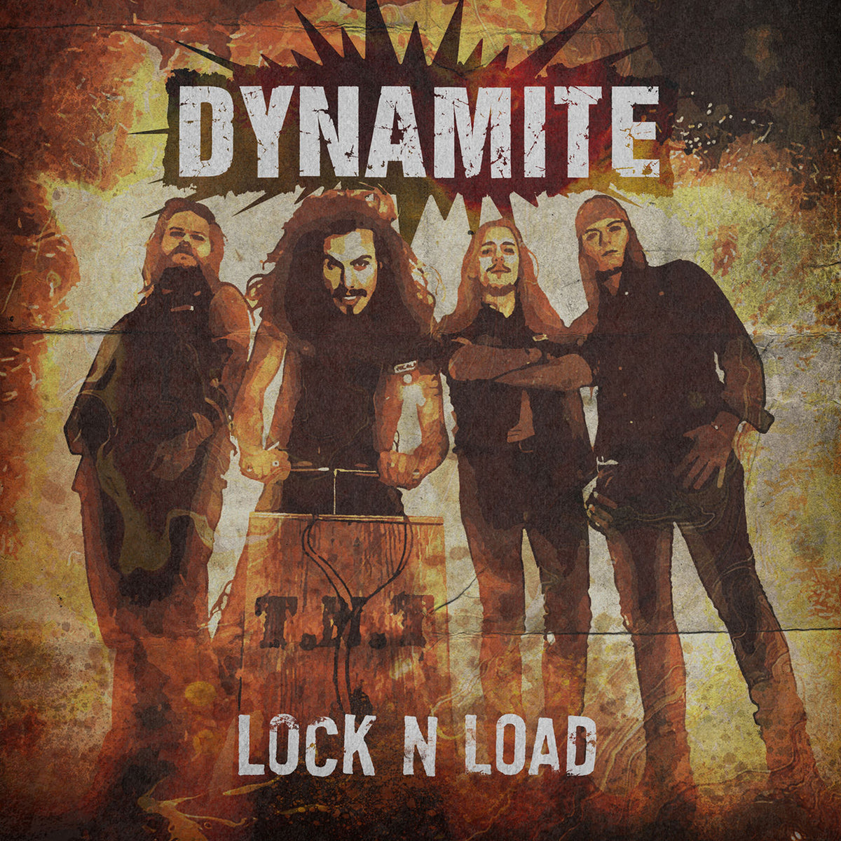 Dynamite – Lock N Load vinyl record cover