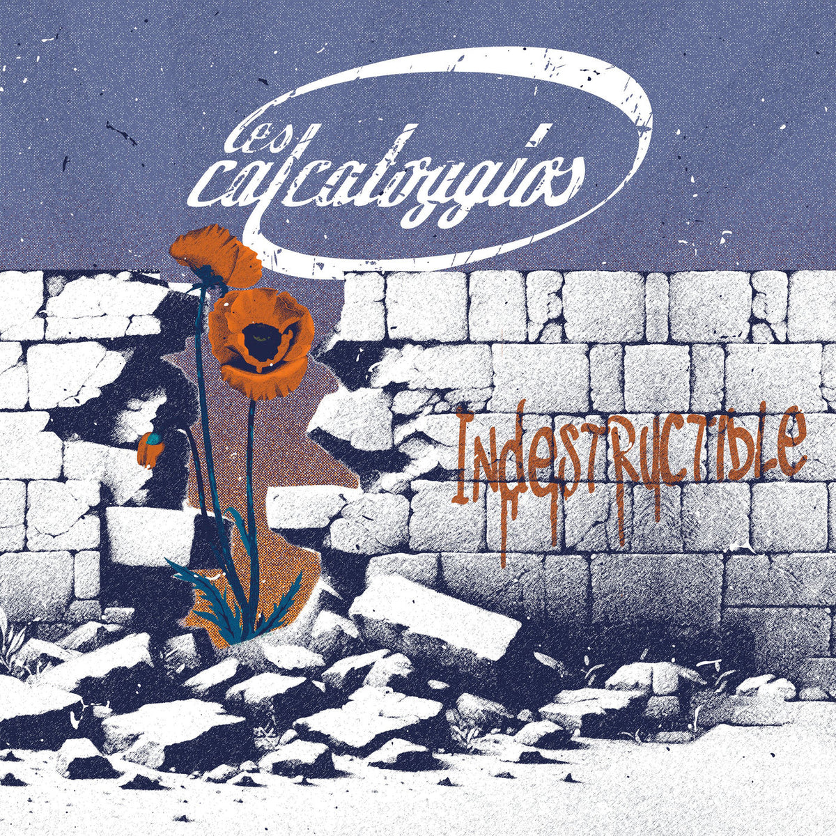 Les Calcatoggios – Indestructible vinyl record cover