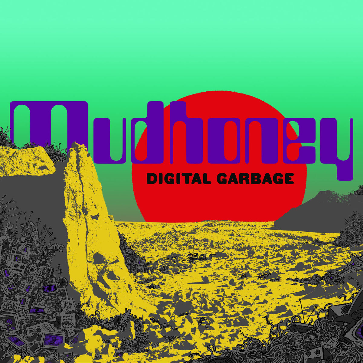 Mudhoney – Digital Garbage <Limited> vinyl record cover