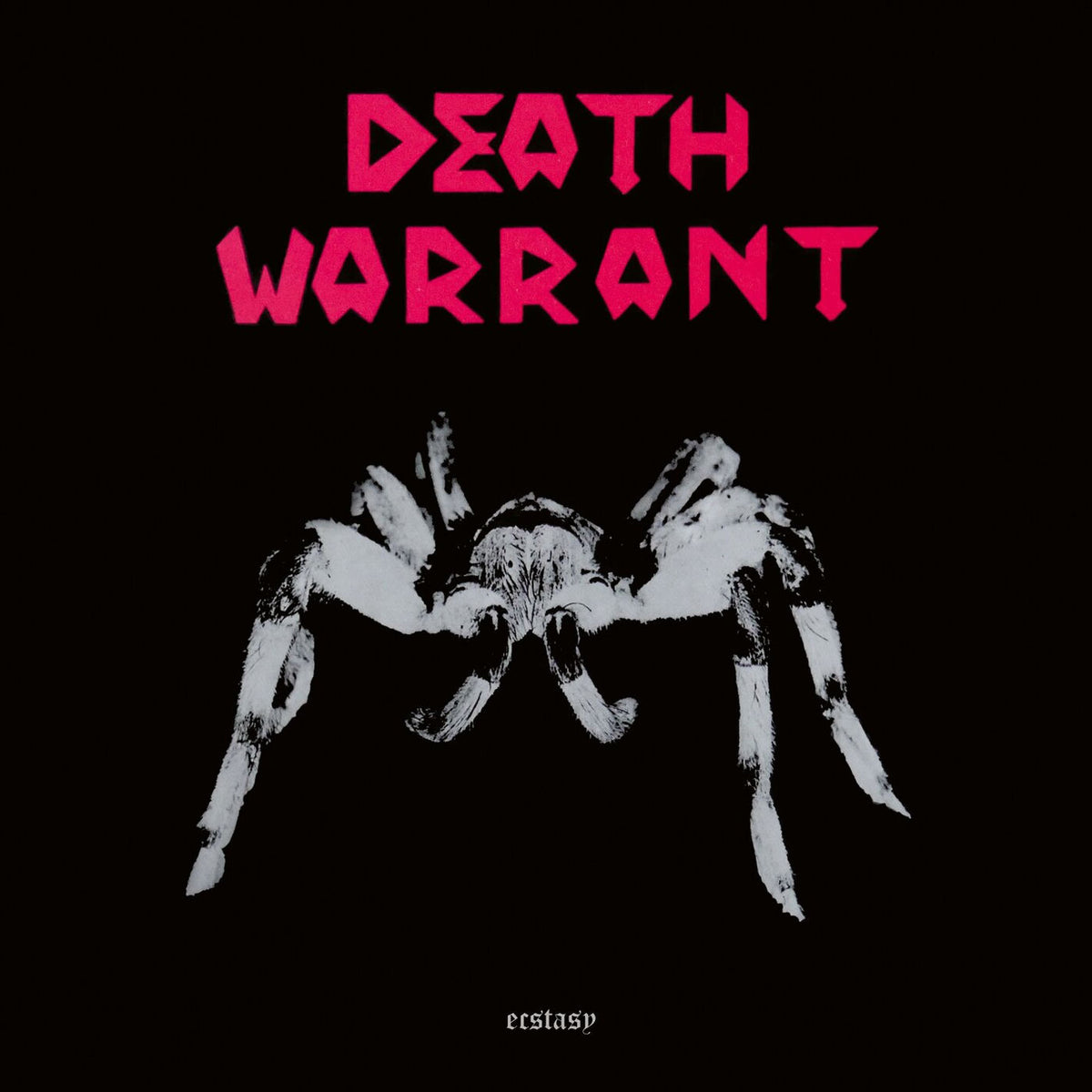 Death Warrant – Extasy vinyl record cover