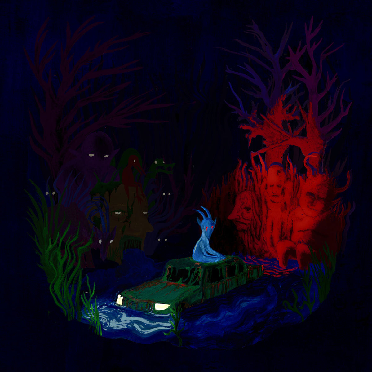 Goat Girl – Below the Waste vinyl record cover