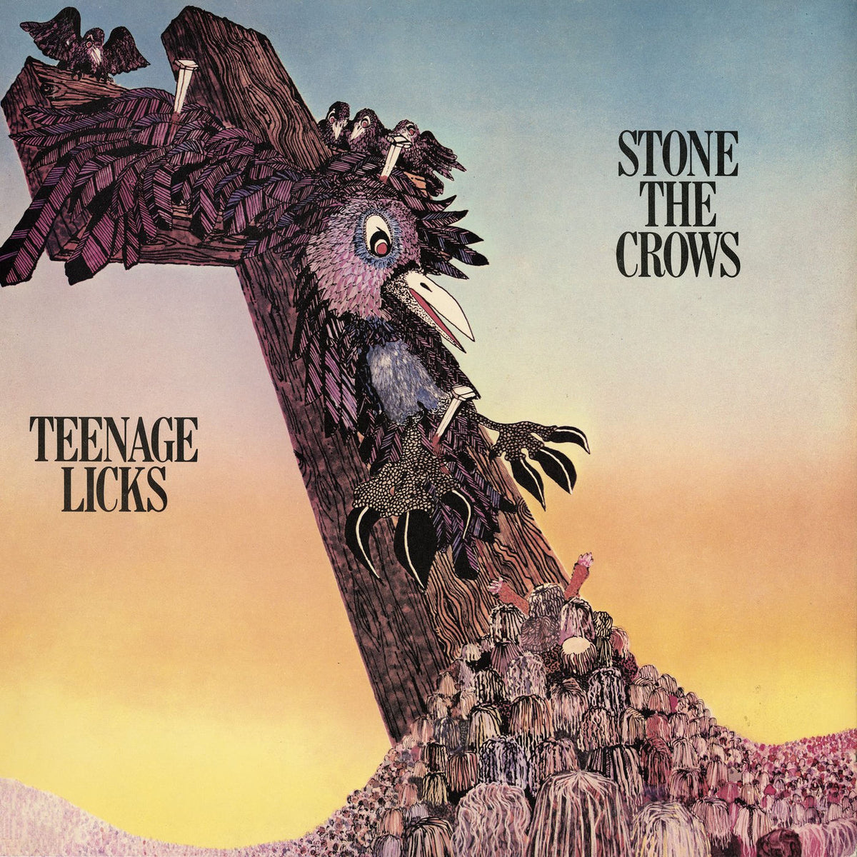 Stone the Crows – Teenage Licks vinyl record cover