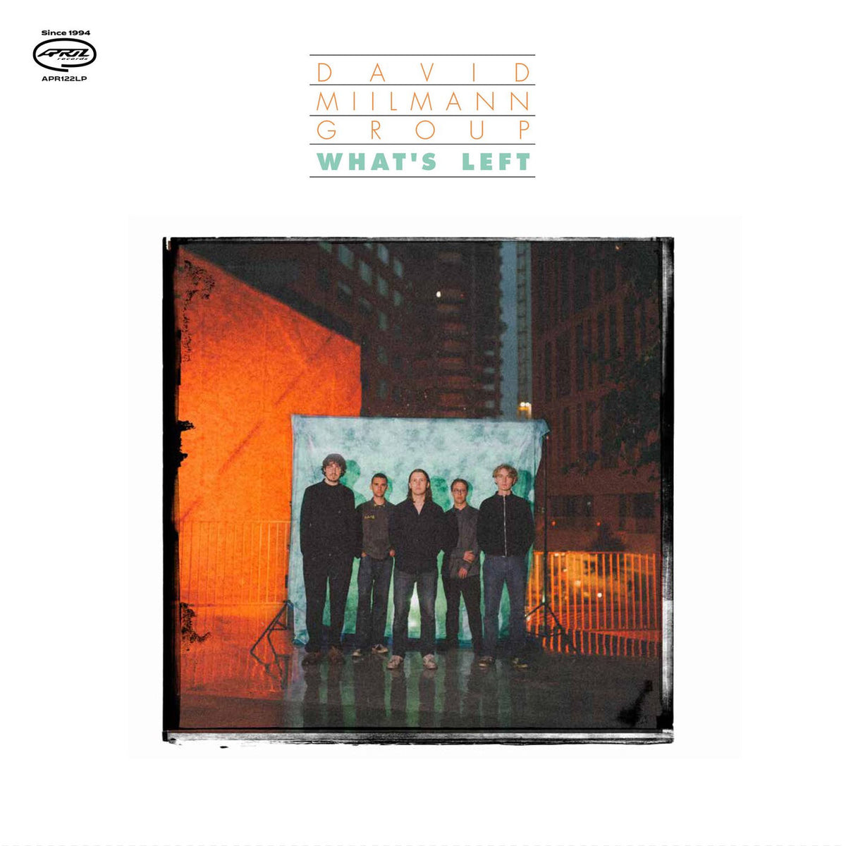 David Miilmann Group – What's Left vinyl cover