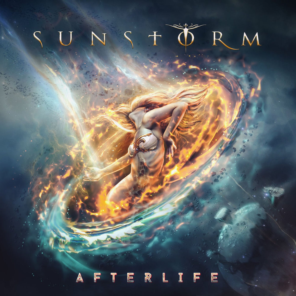 Sunstorm – Afterlife vinyl record cover