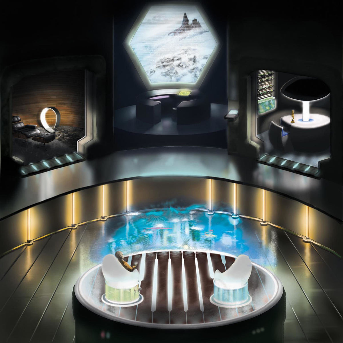 Infinity Shred – Sanctuary vinyl record cover