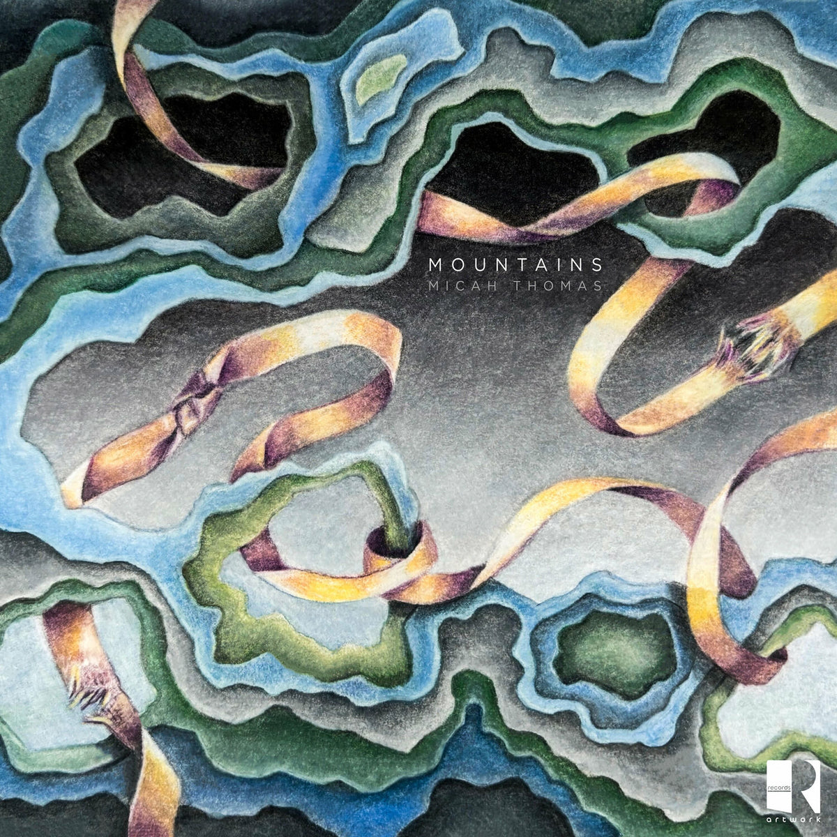 Micah Thomas – Mountains vinyl record cover