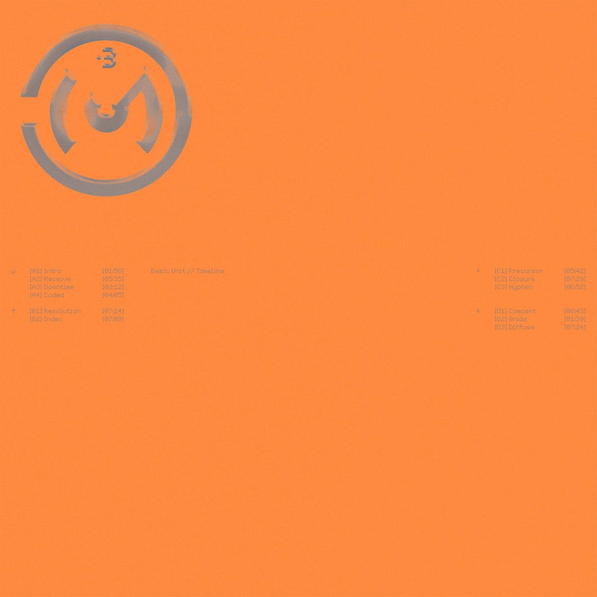 Basic Unit – Timeline vinyl record cover