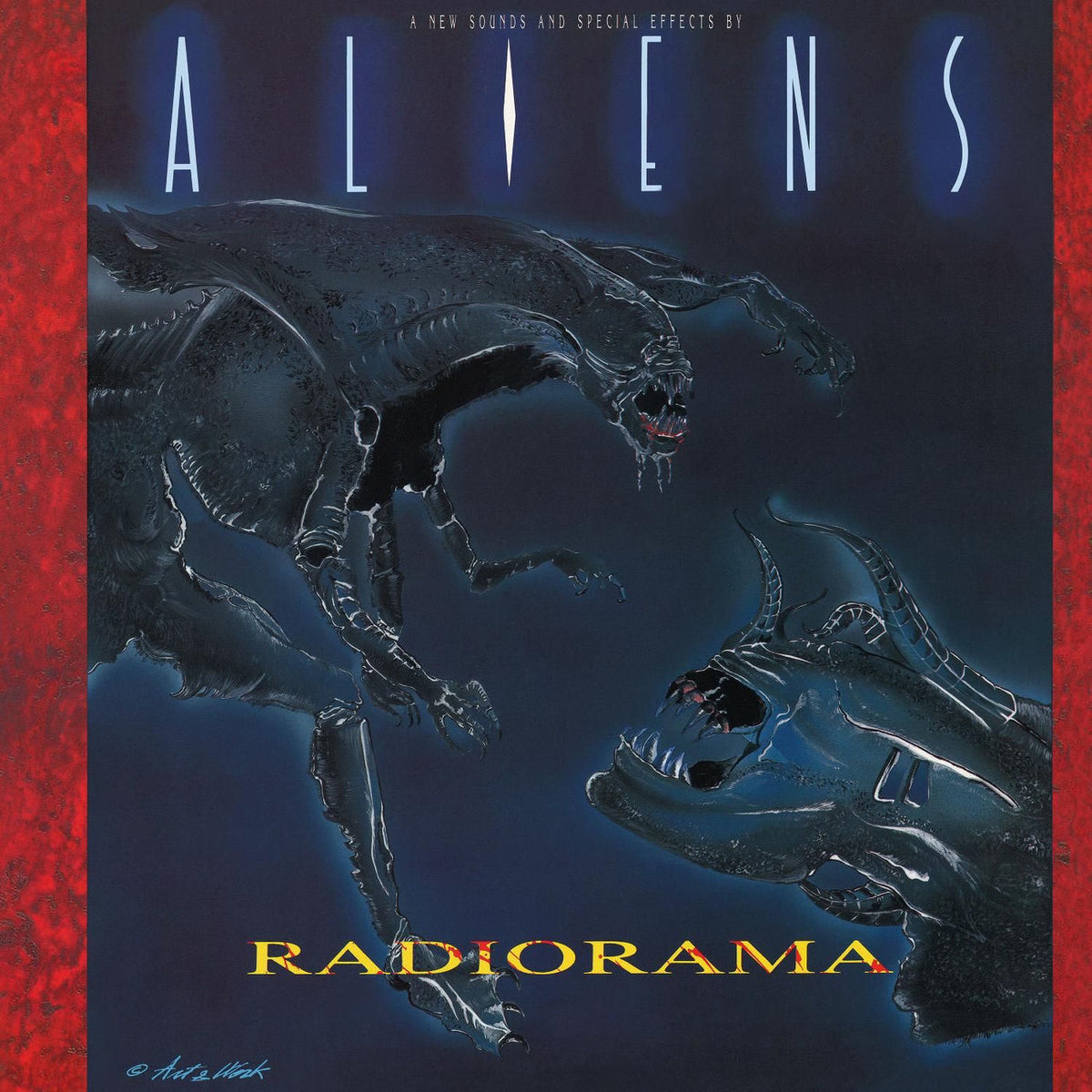 Radiorama – Aliens vinyl record cover