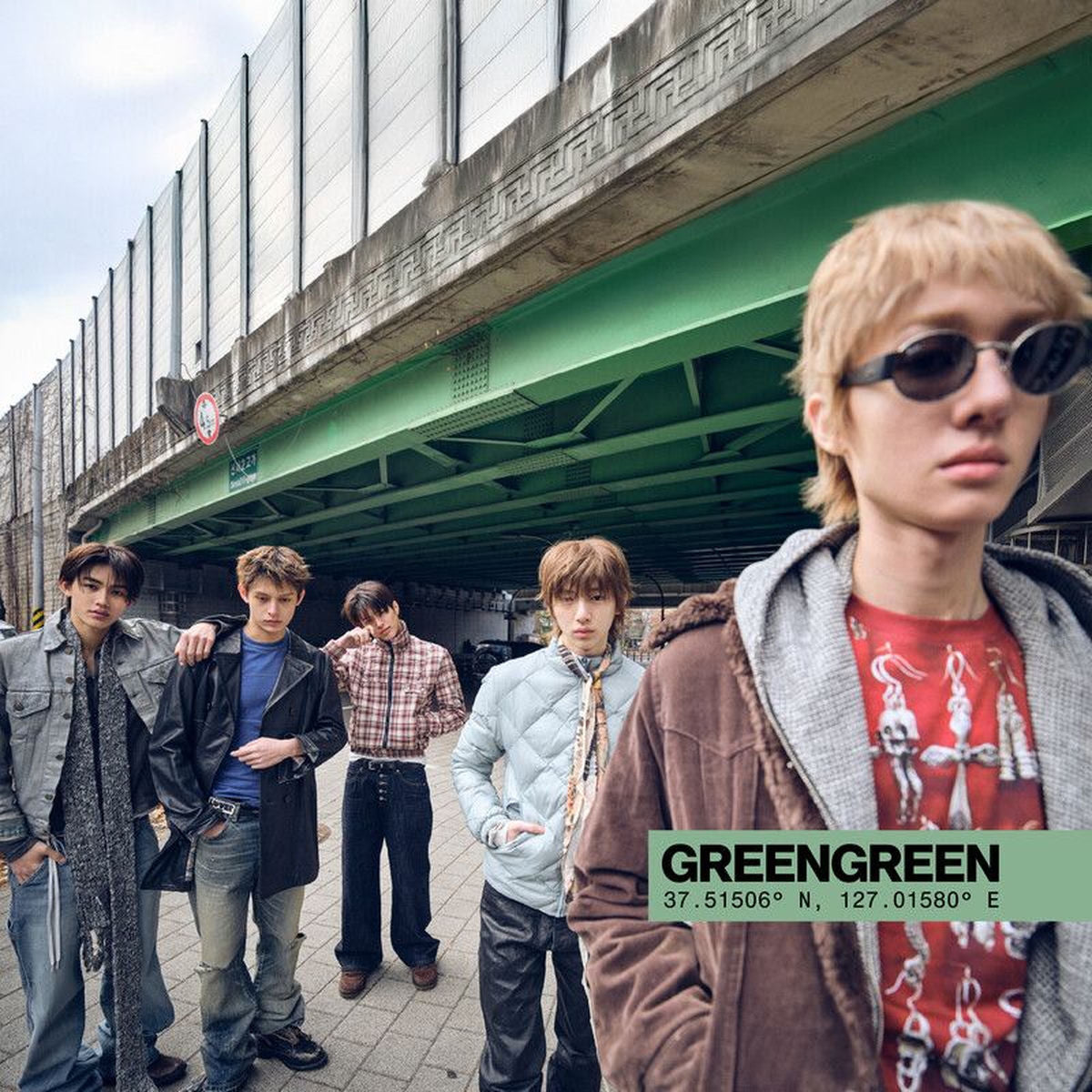 Cortis – Greengreen (I) vinyl record cover