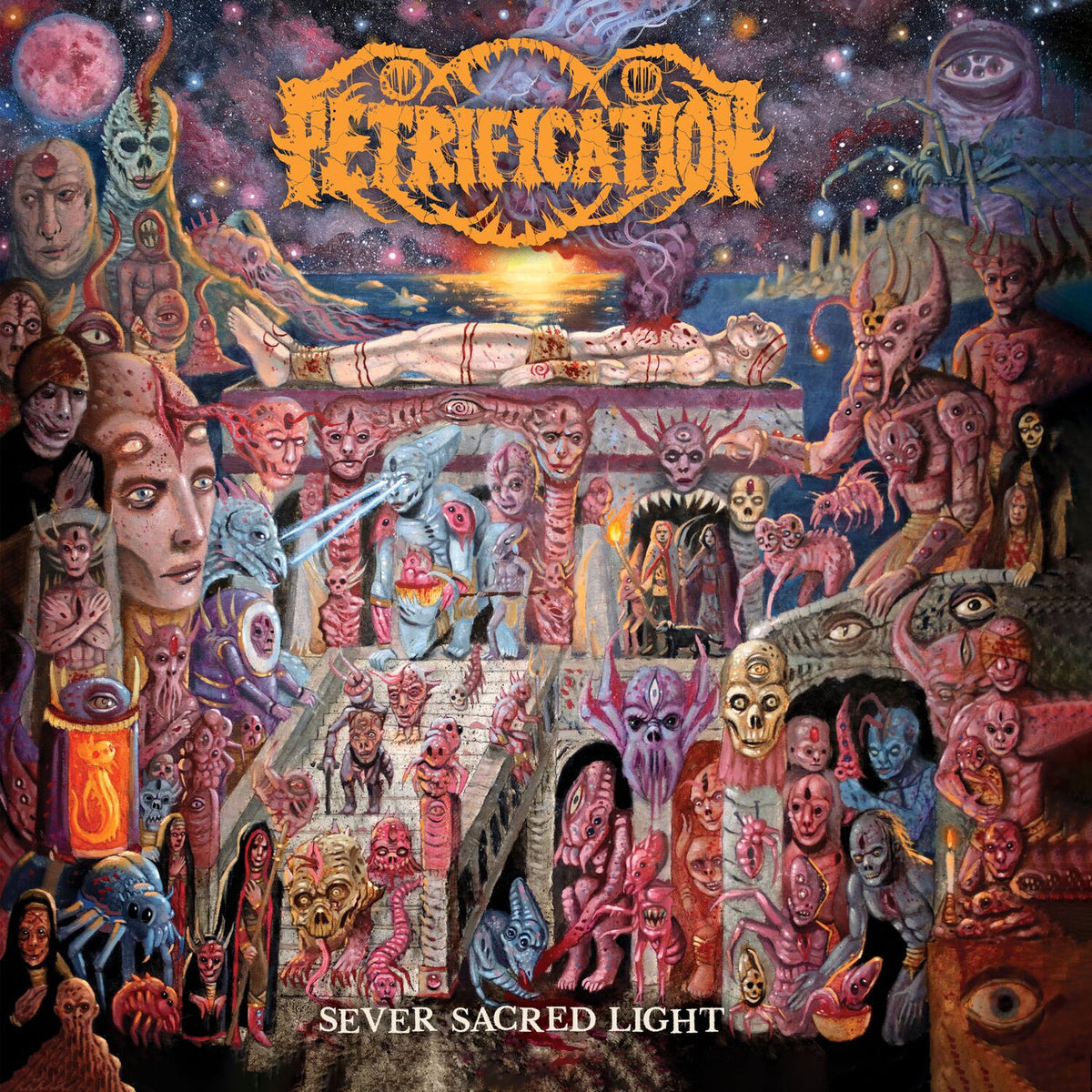 Petrification – Sever Sacred Light vinyl record cover