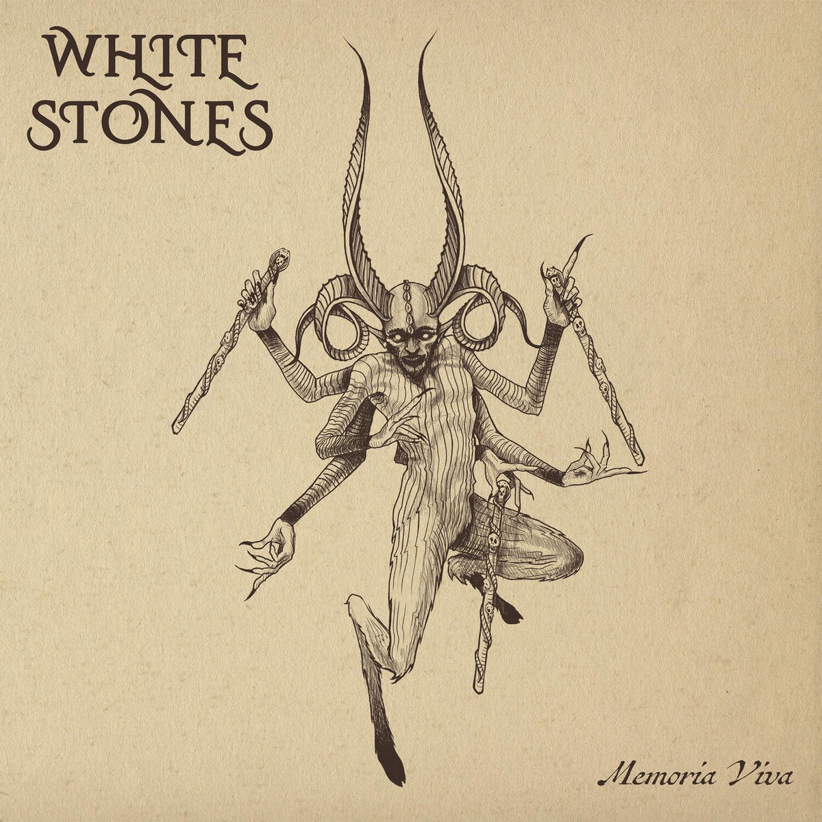 White Stones – Memoria Viva vinyl record cover