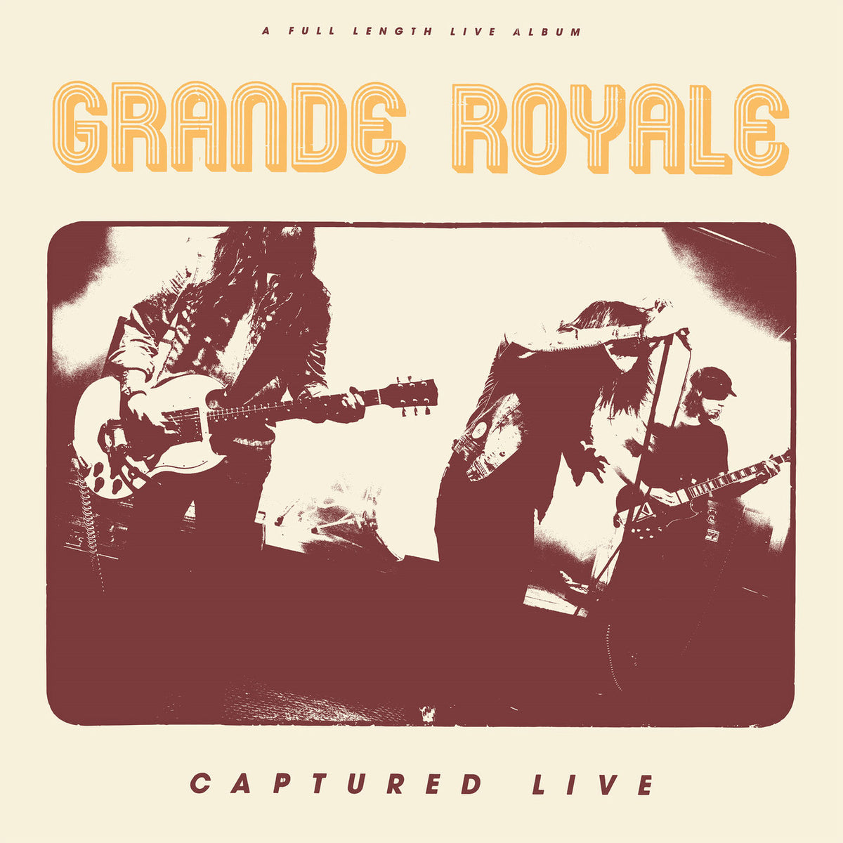 Grande Royale – Captured Live vinyl record cover