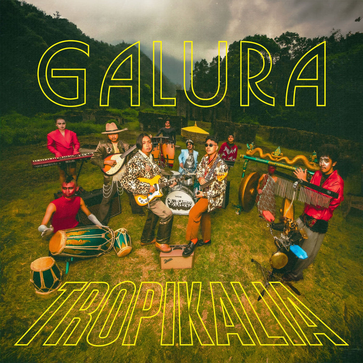 The Panturas – Galura Tropikalia vinyl cover