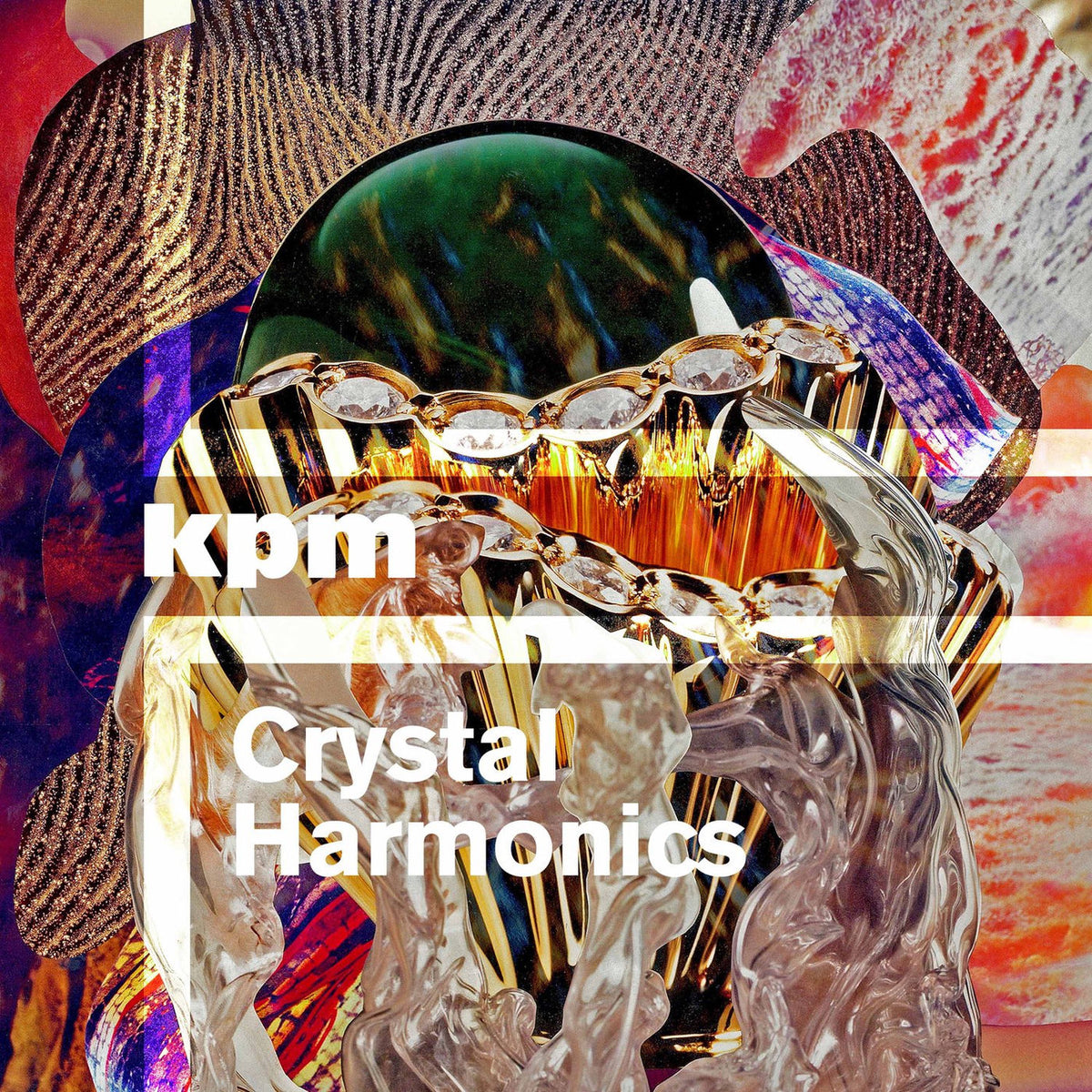 Ocean Moon – Crystal Harmonics vinyl record cover