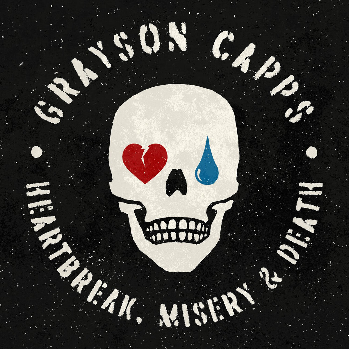 Grayson Capps – Heartbreak, Misery & Death vinyl record cover