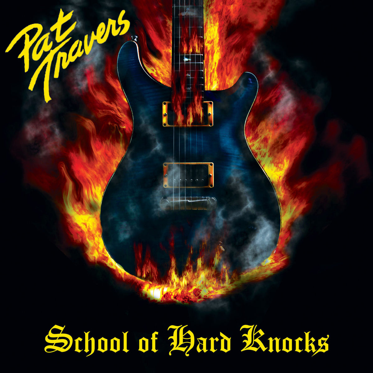 Pat Travers – School of Hard Knocks vinyl cover