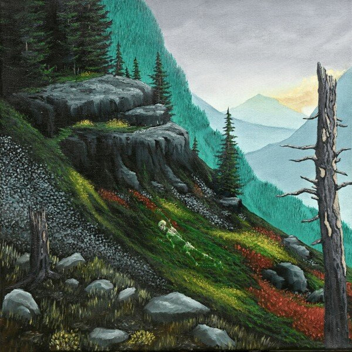 Alda – A Distant Fire vinyl record cover