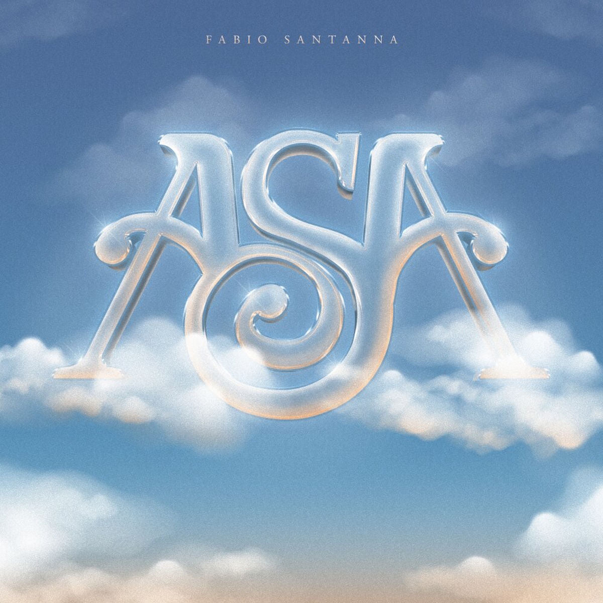 Fabio Santanna – Asa (Blue Vinyl) vinyl record cover