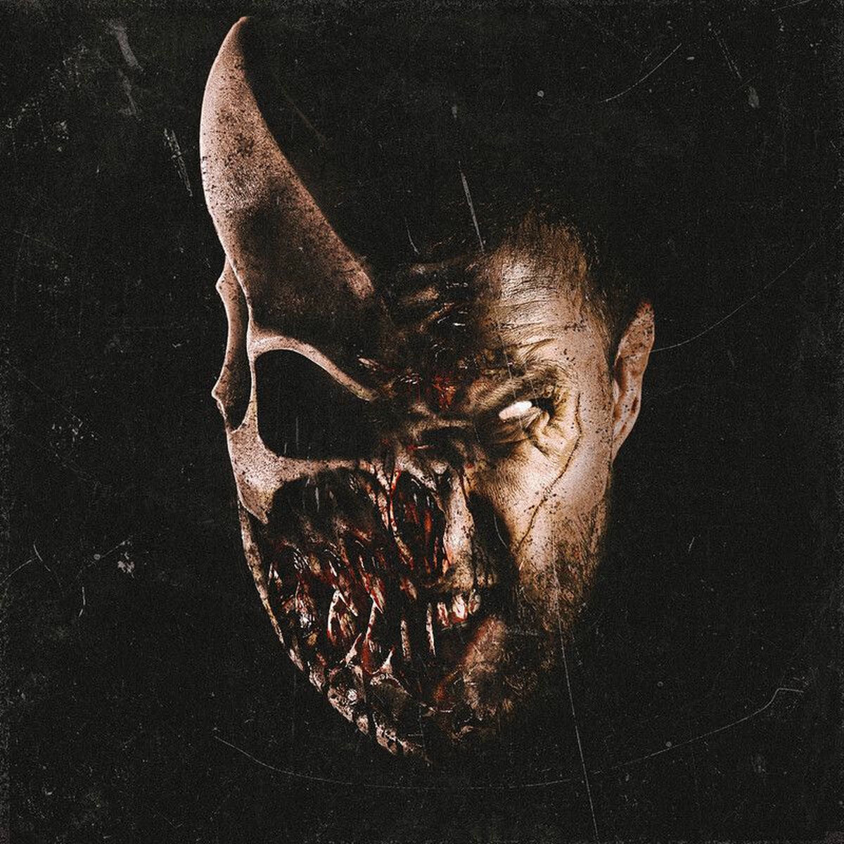 Slaughter To Prevail – Grizzly (Cloudy Black / Light Yellow Splatter Vinyl) (Indies) vinyl record cover