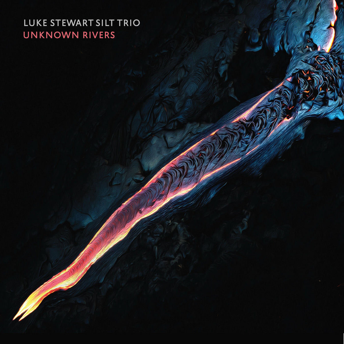 Luke Stewart – Unknown Rivers vinyl cover