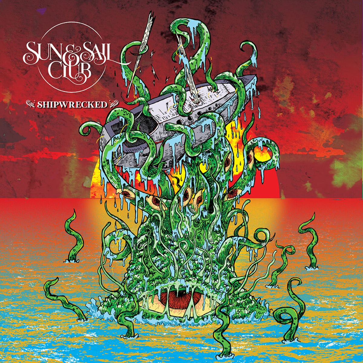 Sun and Sail Club – Shipwrecked vinyl record cover