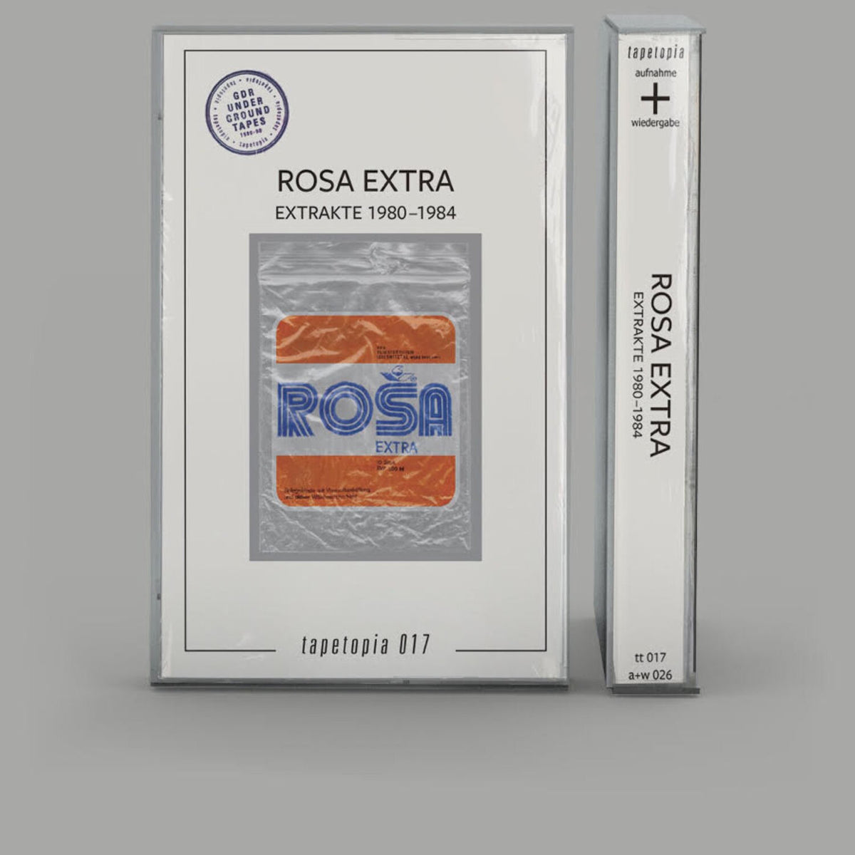 Rosa Extra – Extrakte 1980 - 1984 (GATEFOLD / 12 S. BOOKLET) vinyl record cover