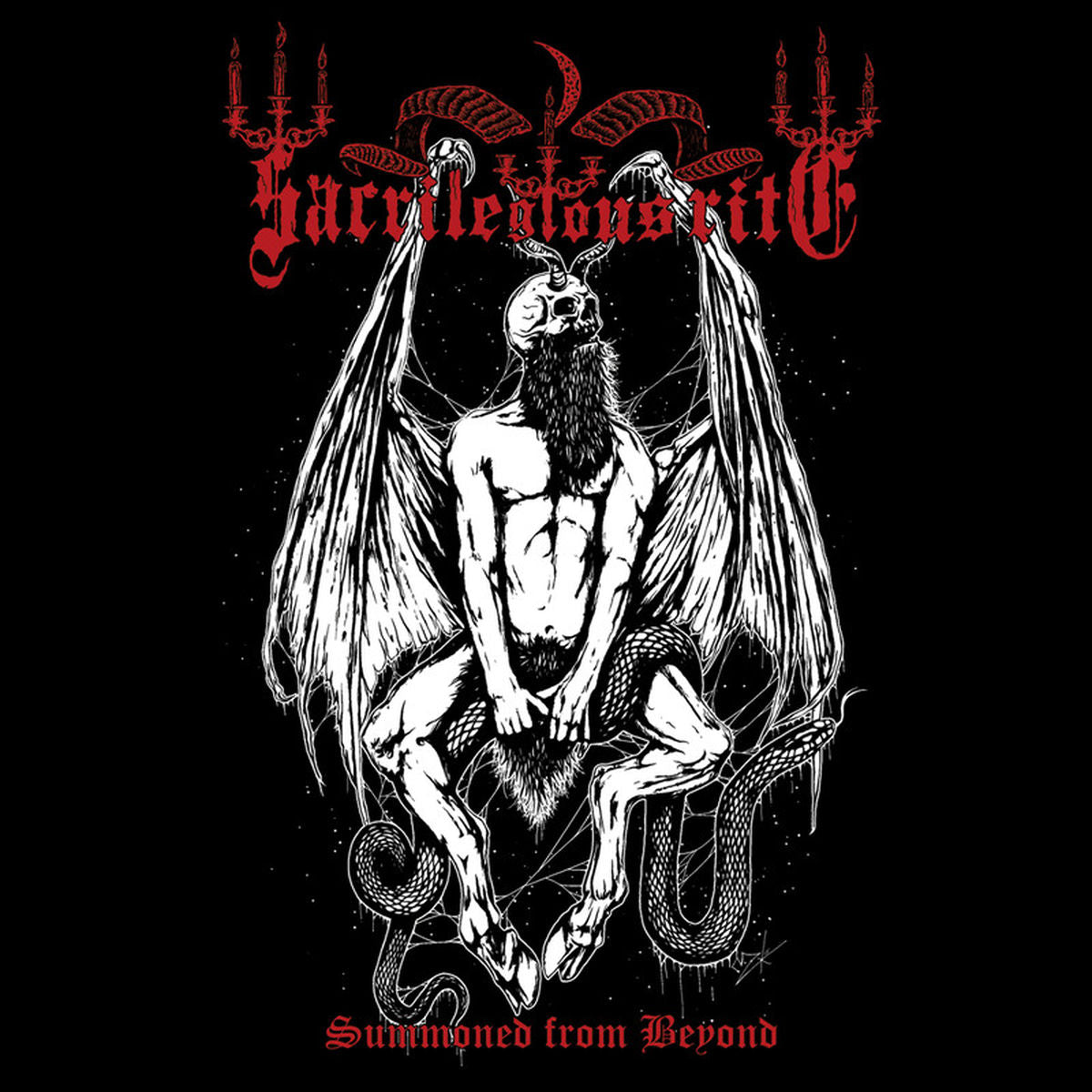 Sacrilegious Rite – Summoned From Beyond vinyl record cover