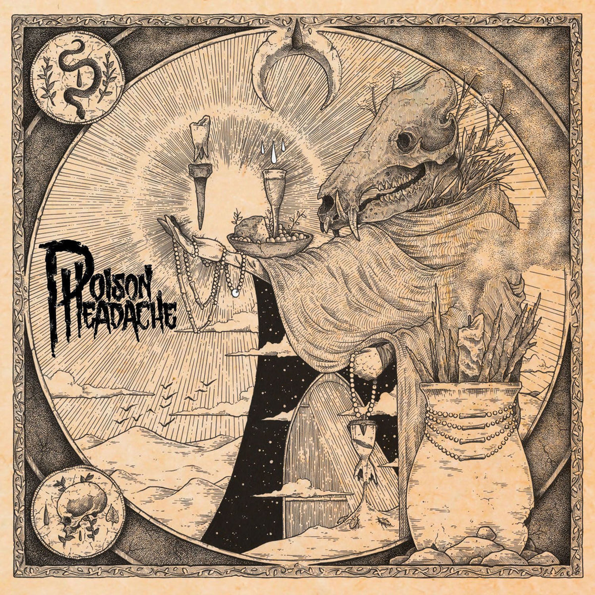Poison Headache – Poison Headache vinyl record cover