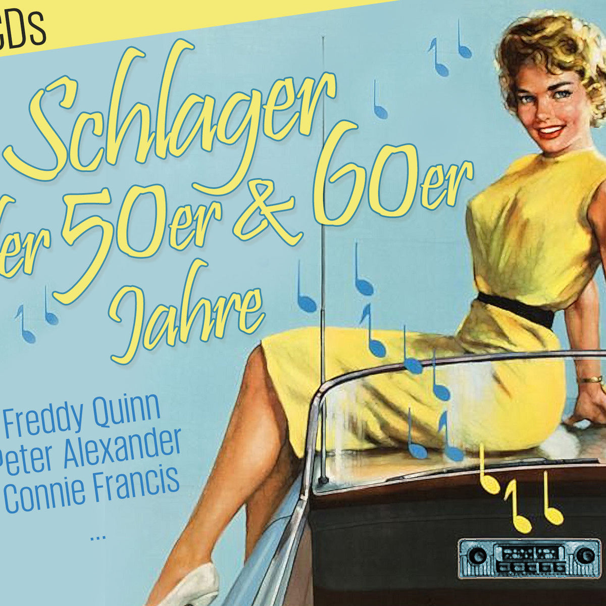Various Artists – Schlager Der 60Er Jahre vinyl record cover