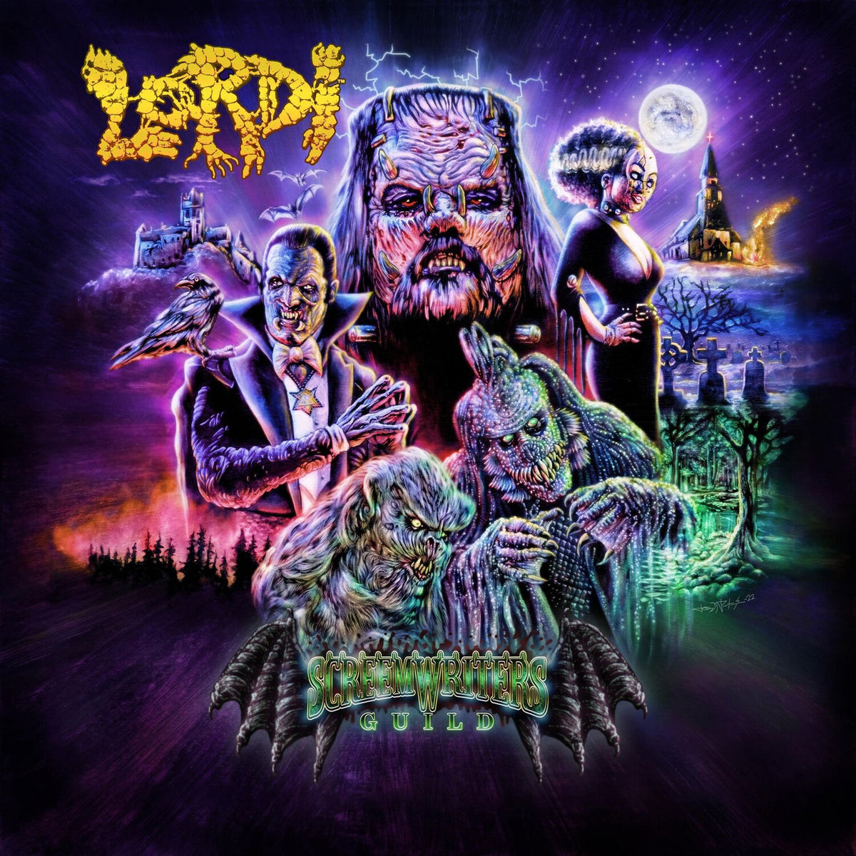 Lordi – Screem Writers Guild vinyl record cover