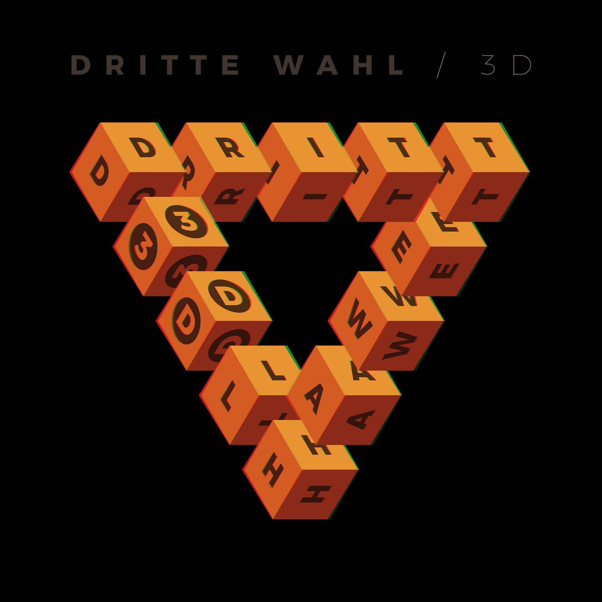 Dritte Wahl – 3D (INKL. 3D BRILLE) vinyl record cover