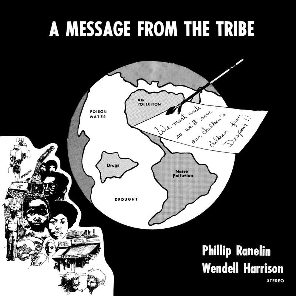 Phil Ranelin – A Message From The Tribe vinyl cover