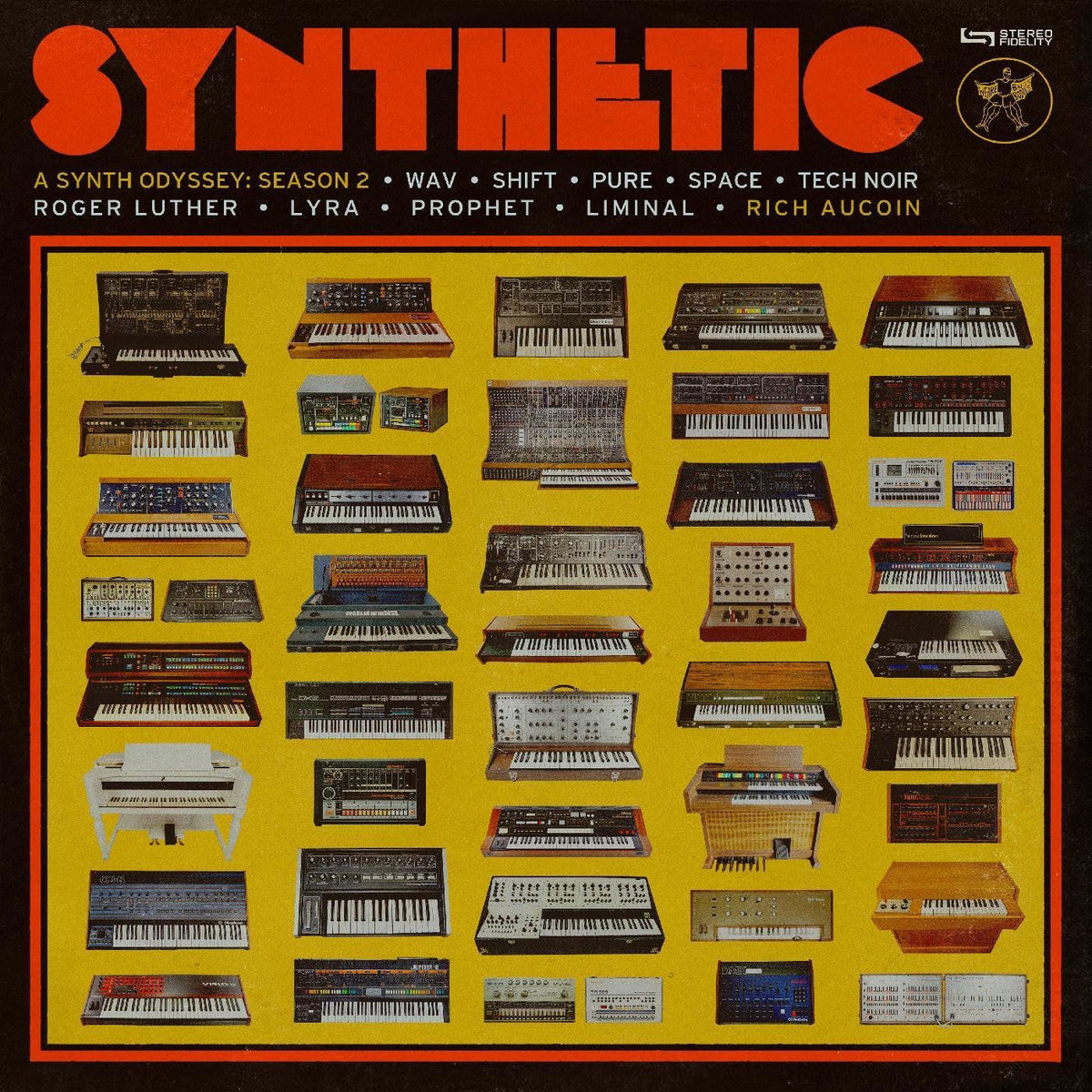 Rich Aucoin – Synthetic Season 2 vinyl cover