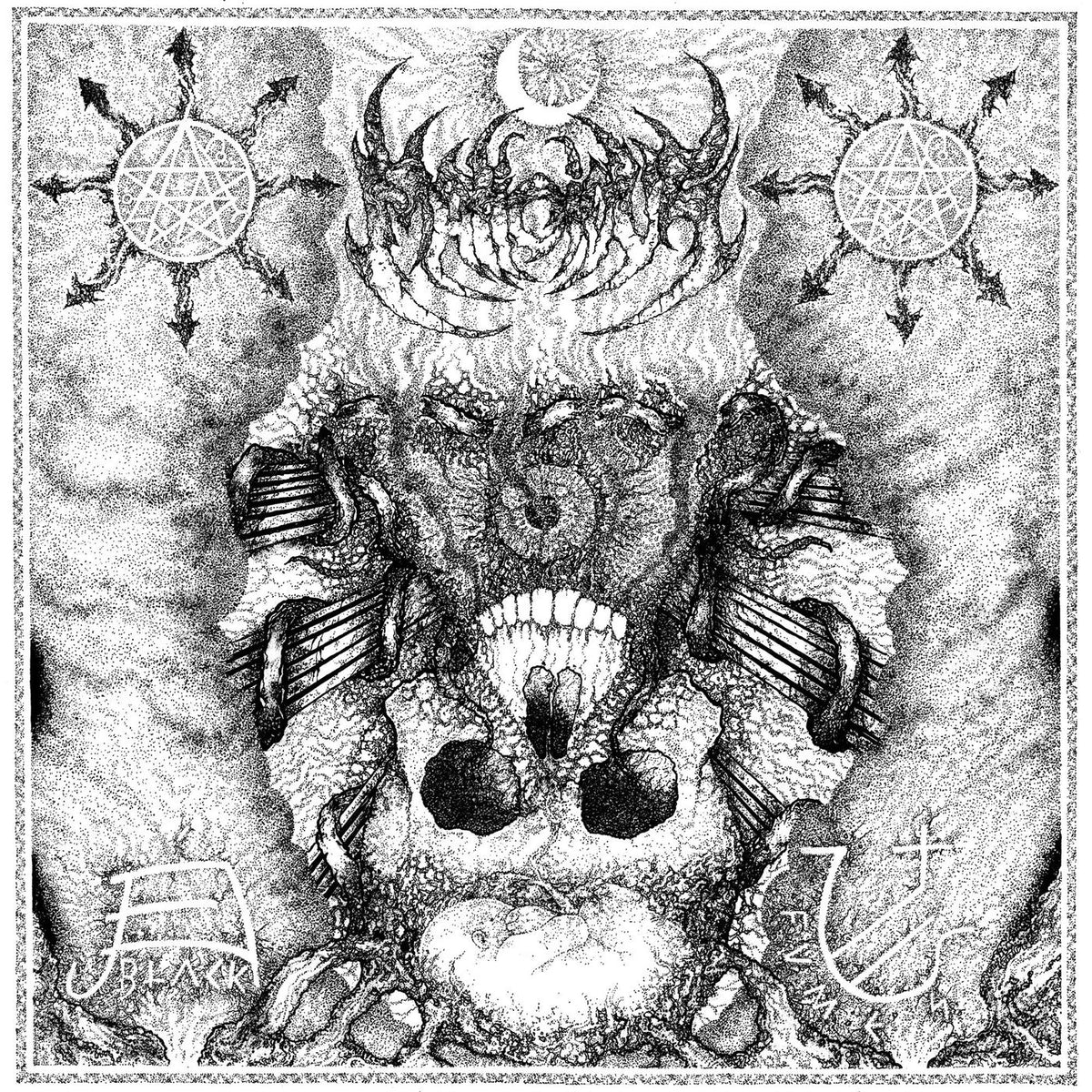 Malicious – Black Fumes vinyl cover