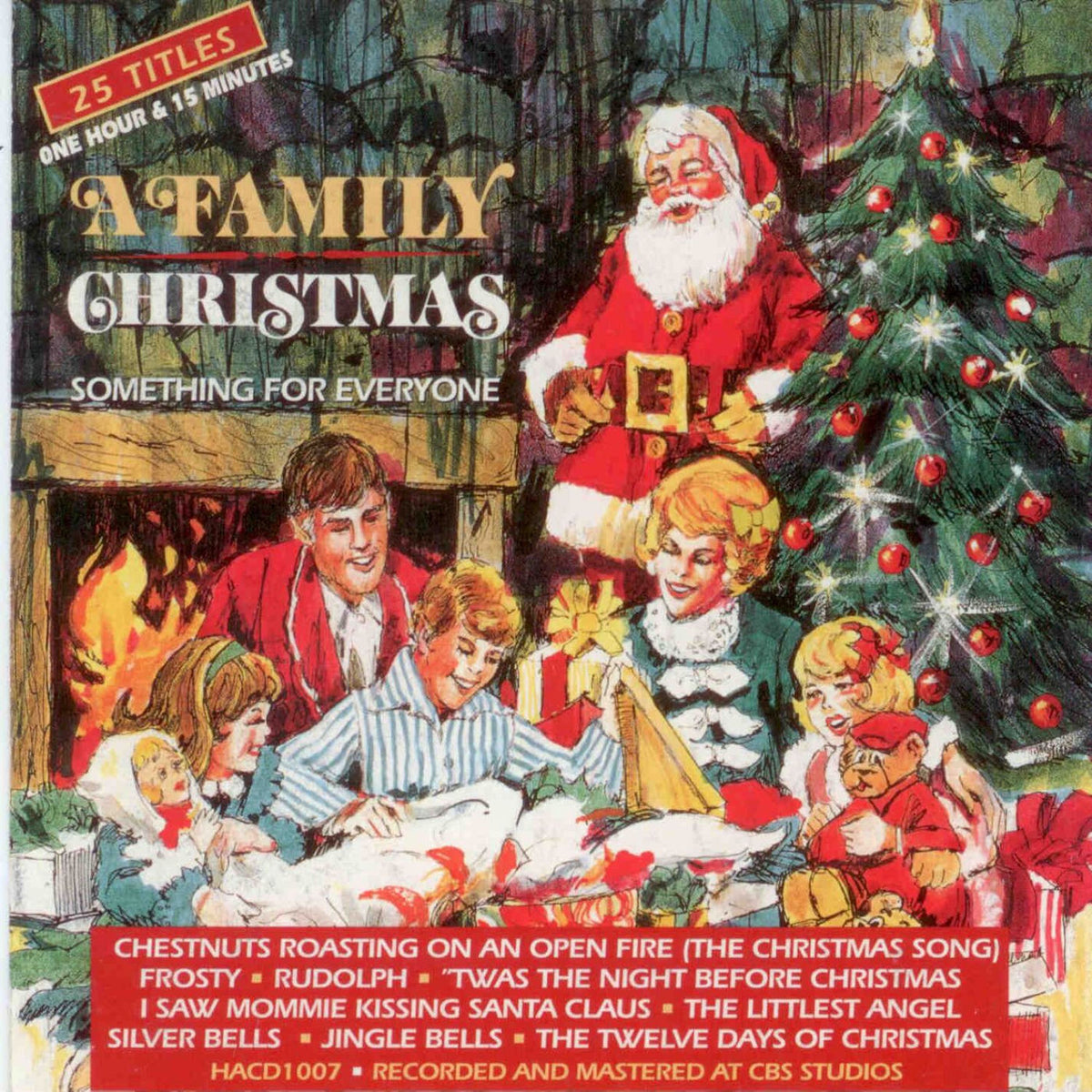 Various Artists – Family Christmas vinyl record cover