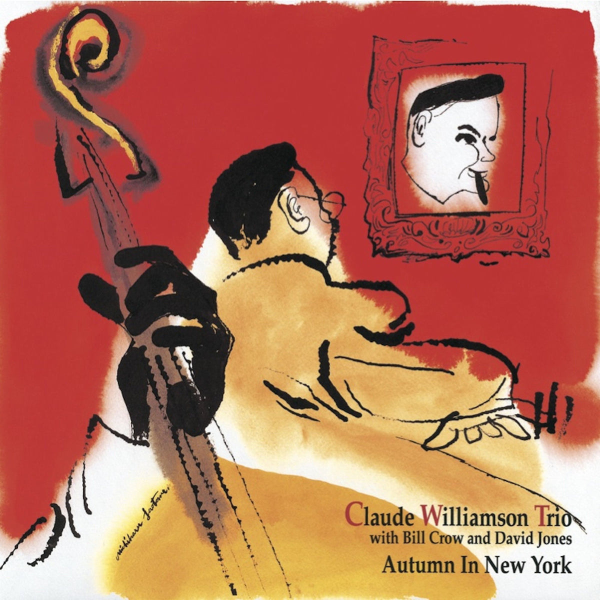 Claude Williamson Trio Wit – Autumn In New York vinyl record cover
